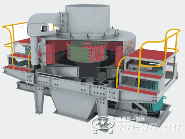 制砂機工作動態圖