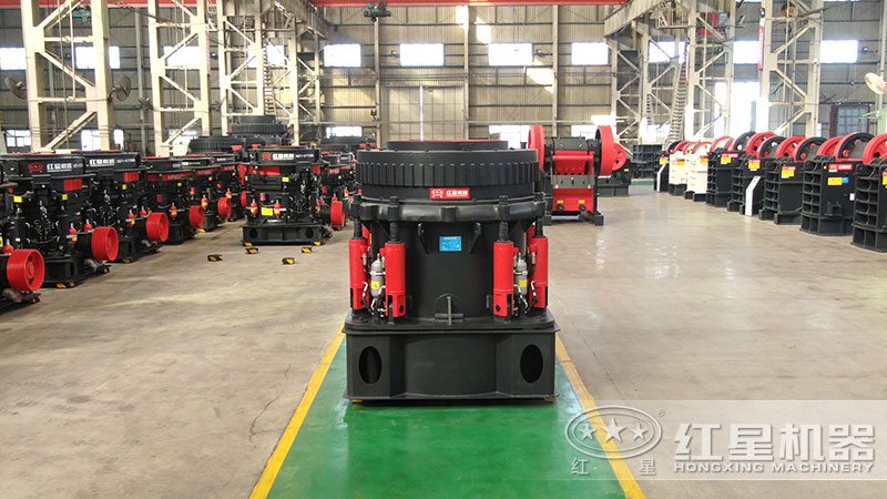 300型圓錐破碎機型號及參數，一小時能生產多少噸石子？